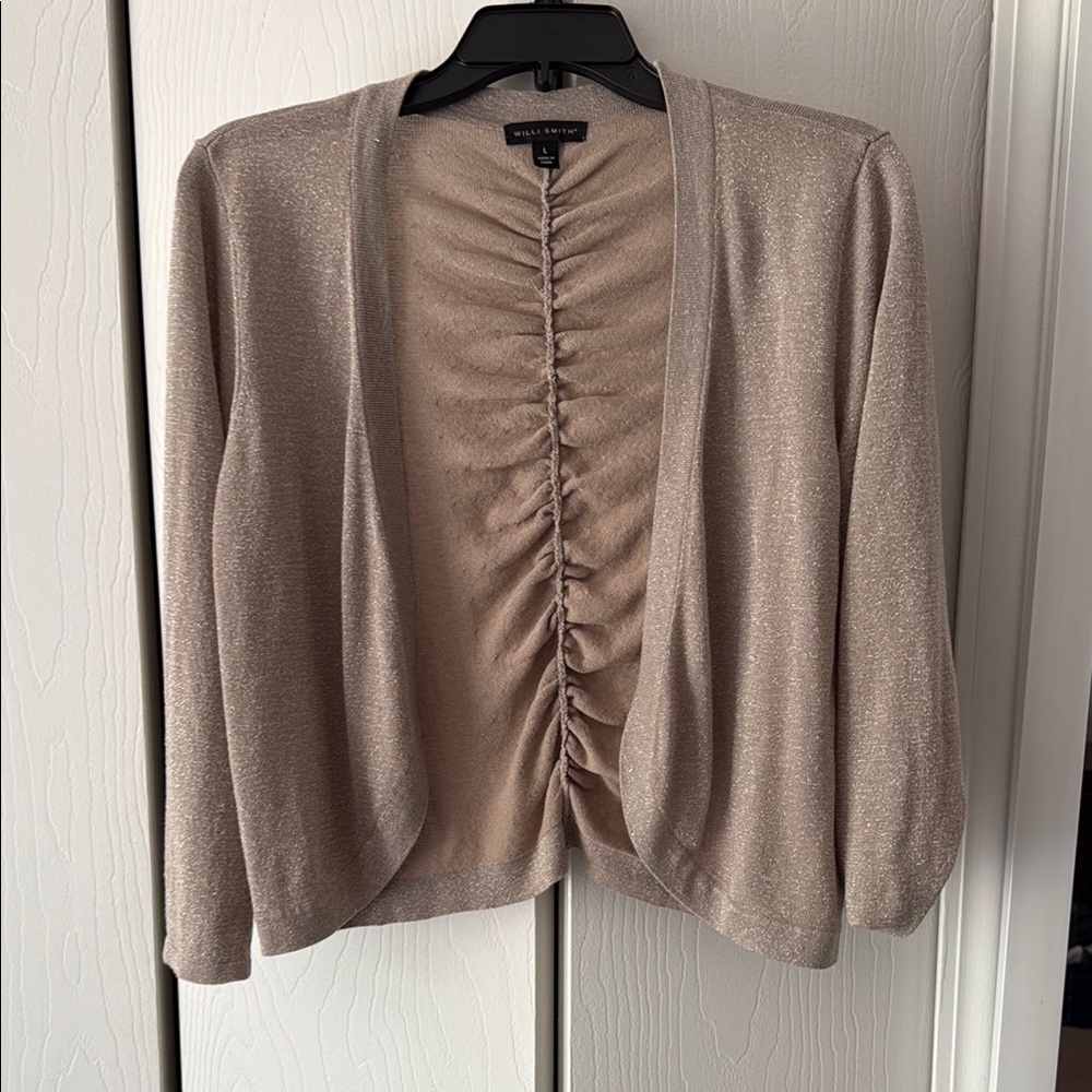 Willi Smith silver/ gold shrug